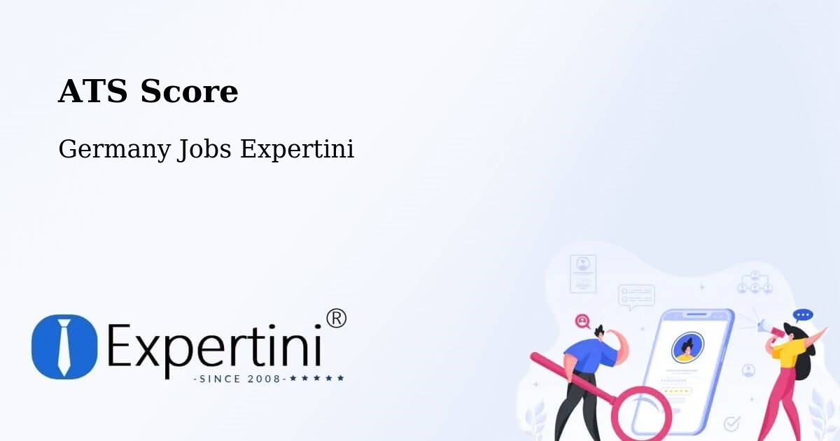 Resume ATS Score & Job Description Match Tool – Sulzberg - Germany Jobs Expertini